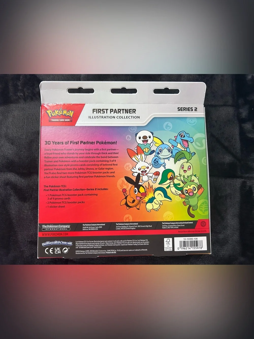 Pokémon Trading Card Games First Partner Illustration Collection Series 2